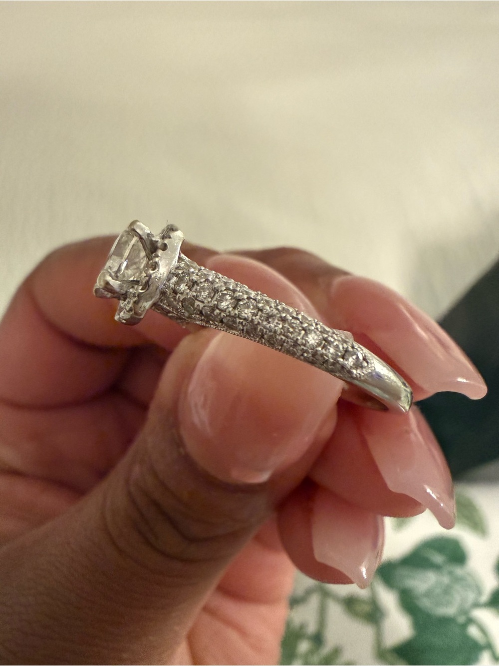 Diamond Wedding Ring Set - Picture 4 of 11